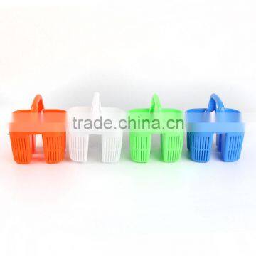 Plastic handle knife and fork spoon basket