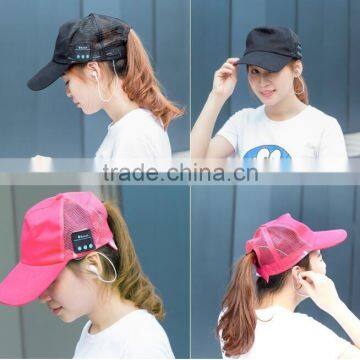 Bluetooth Music Sunhat Mesh Cap Summer Sun Hat Fashion Smart Bluetooth Music Headset Hat Baseball Caps For Sale photo-2