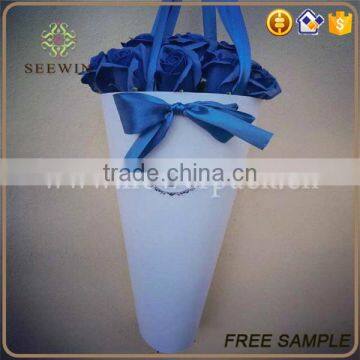 hard paper card flower bag pot planting