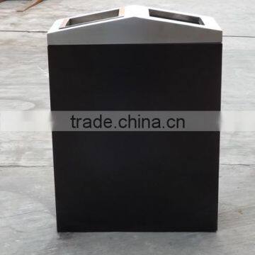 Arlau Outdoor Colored Metal Trash Can photo-5