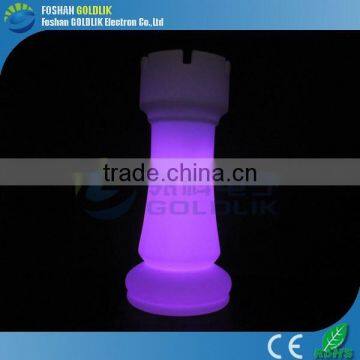 Music Control Party Decorative Tall Chess Landscape Illuminated LED Light Rook photo-5