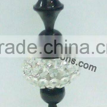 Wedding Crystal Votive Candle Stand photo-3