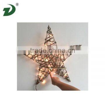 Natural Christmas Willow Star photo-2