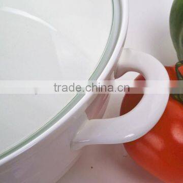 Microwave Porcelain Pot With Glass Lid photo-3