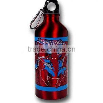 Food Grade Eco-Friendly 750ML Superman aluminum Sports Water bottle