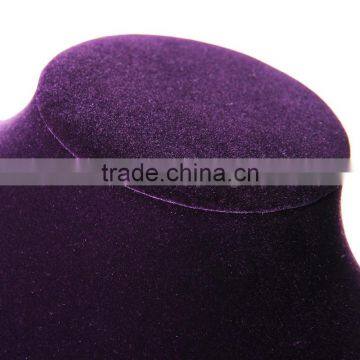 Pruple Velvet Necklace Jewelry Display for Sale photo-4