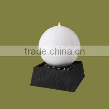 60cm Ball Water Fountain and Square Base photo-3
