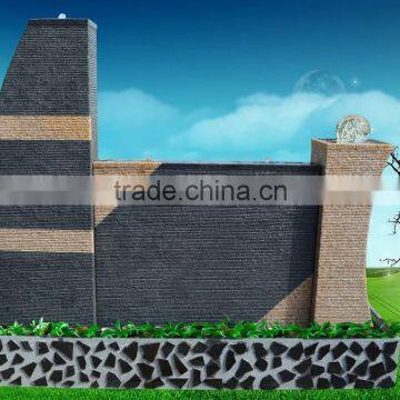 large water wall water feature ,garden water self-contained fountain