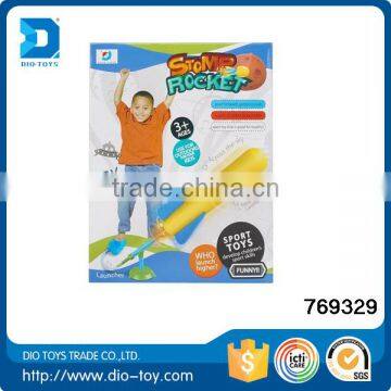 New design education foam rocket toys for kids