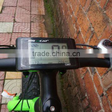 350W Brushless Hub Motor no Foldable Electric Snowmobile Fat Tire Electric Bike photo-3