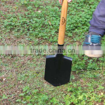 Round Point Gardening Hand Spade Tools Copper Shovel photo-2