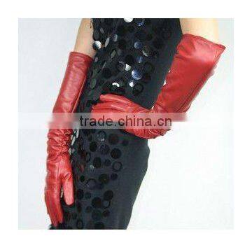 Opera leather gloves