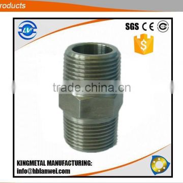 carbon steel pipe fittings, NPT thread seamless steel pipe nipples