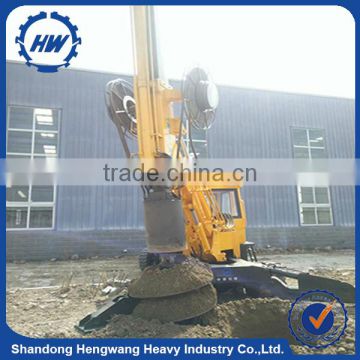 Diesel engine deep depth piling rig easy operated piling rig for sale