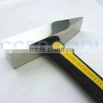 Stainless Steel Rubber Handle Hammer Cross Pein Engineers photo-2