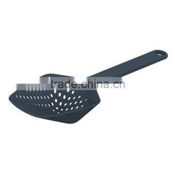 Hot Selling Eco-friendly Colorful Large Kitchen Nylon Scoop Colander Slotted Spoon photo-5