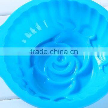 Flower Mould Cake Pan Bread Pizza Baking Tray Silicone Mold photo-4