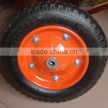 3.25/3.00-8 Steel Rim Wheelbarrow Wheels photo-5