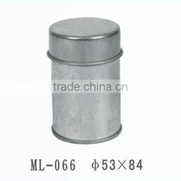 Small round tea tin holder