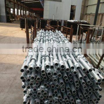 High Strength adjustable steel shoring props support cuplock shoring system