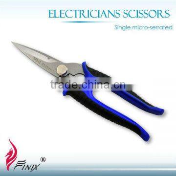 8" Single Notch Blade Electricians Scissors