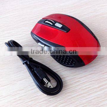 Easy confort design sensitive BT 3.0 Rechargeable Bluetooth wireless mouse for gift