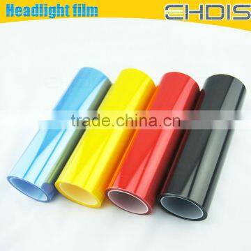 hot sale colored car wrap vinyl car headlight converter sticker headlight film