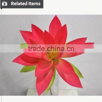 High Quality China Factory Direct Sell Artificial Water Lily Flowers photo-5