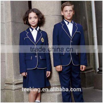 Navy Blue School Uniform Blazer Suit