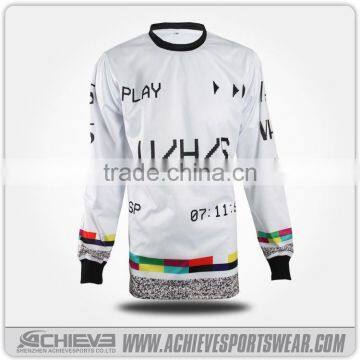 Sublimation Printing Long Sleeve t Shirt, Sport Dry Fit t Shirt photo-5