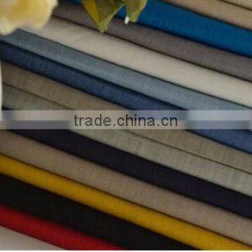 Plain Cotton Cloth Trousers Skirt Thickened Slub Flax Fabric Pure Linen, Summer Thick Linen photo-5