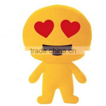 2016 Plush Mobile Keychains Emoji Key Rings With Hat Christmas Keychain photo-4