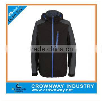 tactical anti-shrink waterproof outdoor hoodie jacket