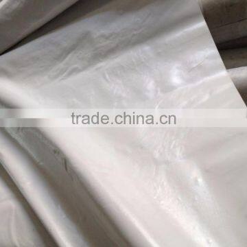 PVC Coated White Tarpaulin Fabric Stock lot For Tent and Truck Cover