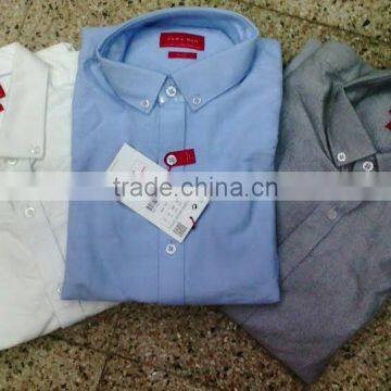 Branded Cotton Mens Shirts Oxford Cotton