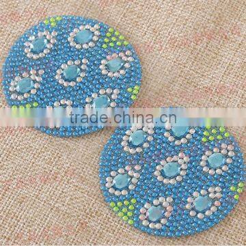 Non Toxic Crystal Sticker Design Mirrors Decorated Sticker photo-6