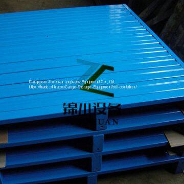 Durable Warehouse Steel Flat Pallet / Steel Metal Pallet