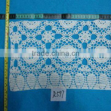 cotton crochet lace fabric pattern