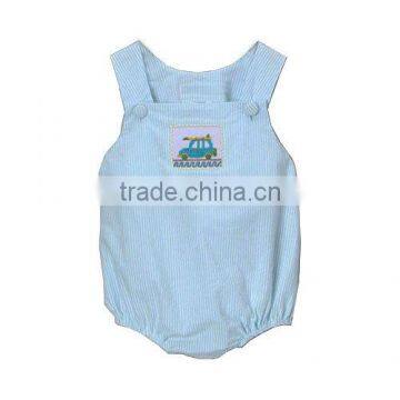Light Blue Stripes Surfs Up Bubble Bodysuit