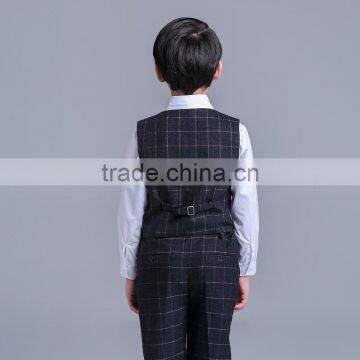 Fashion Kids Wedding Suits Formal Black Suits for Boys photo-4