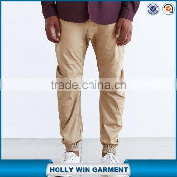 Custom Mens Wholesale Blank Khaki Chino Jogger Pants photo-1