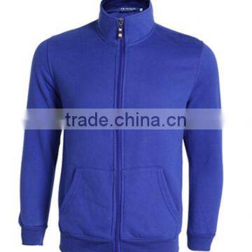 Wholesale High Quality Mens Stand Collar Zipper Jacket Without Hood Top Selling photo-2