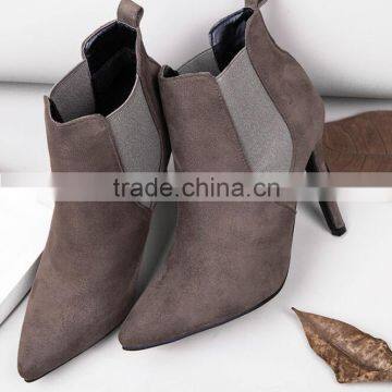 Zm50266b Autumn and Winter High Heel Women Short Boot Sexy Trendy Ladies Shoe photo-4