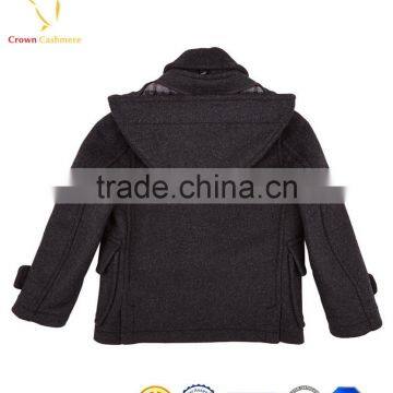 Girls Kids Cashmere Cardigans Coat With Button photo-2