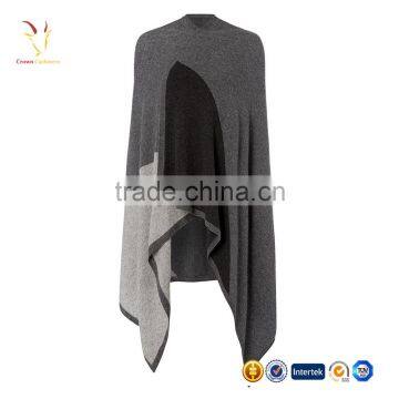 Designer Shawls And Wraps Grey 100 Cashemre Pashmina Shawl Wrap