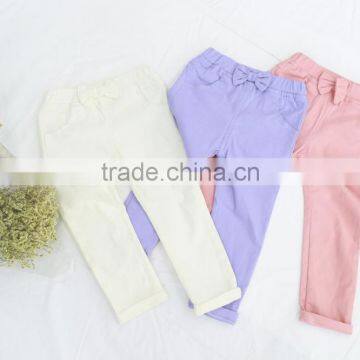 Children's Wholesale Spring and Autumn Children's Elastic Girls Pencil Pants Children's Pencil Pants photo-3