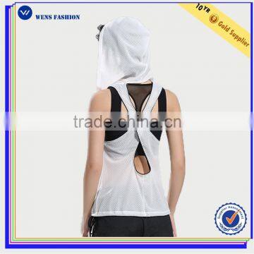 Factory Wholesale Custom Hot Sale sleeveless Gym Vest Womens Yoga Tank