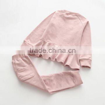 Wholesale Autumn Words Printing Casual Style Cotton Girls Boutique Clothing Set photo-3