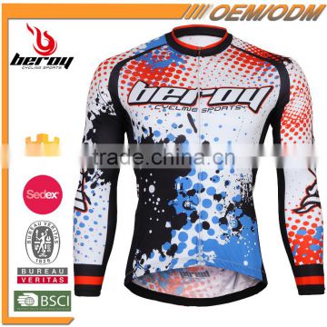 BEROY Fitness Cycling Biking Long Jersey, China Manufacturer Bicycle Jacket Tops