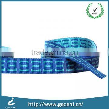 Customized artword jacquard nylon webbing in high standard